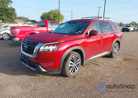 2023 Nissan Pathfinder Platinum 4Wd from USA, damaged, VIN 5N1DR3DK6PC221322